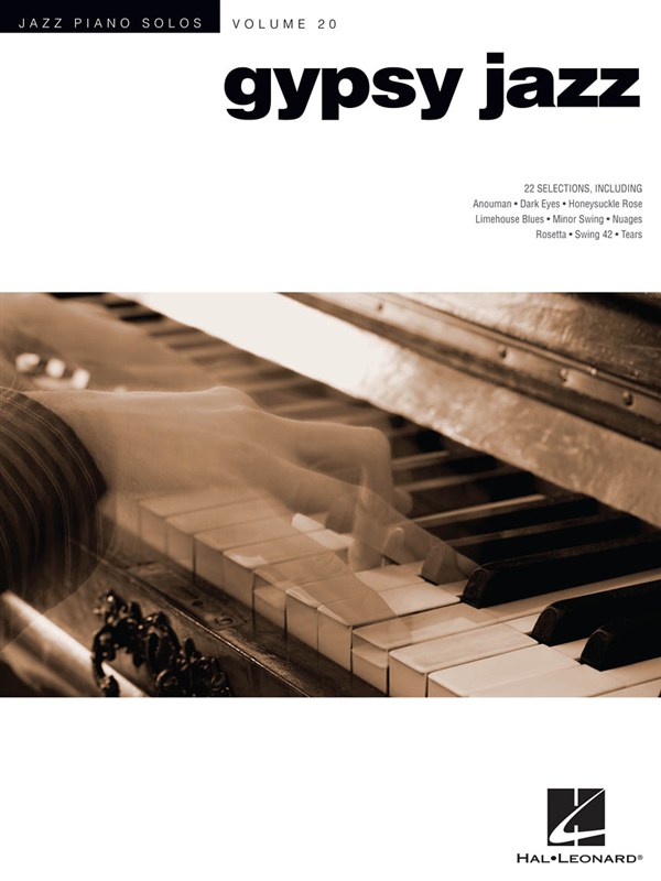 JAZZ PIANO SOLOS SERIES VOLUME 20 GYPSY JAZZ - PIANO SOLO