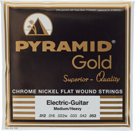 Gold Medium/Heavy Flatwound