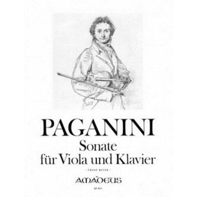 Paganini N. - Sonate - Alto & Piano