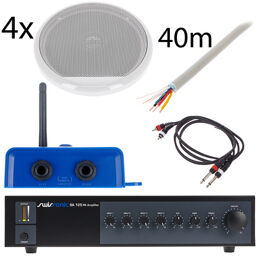 SA 125 Biamp Pool Bundle S WH Blanc RAL 9003