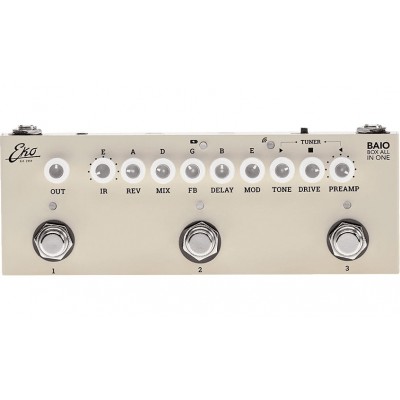 Baio Guitare Electrique Multieffet Sur Batterie - Stock B