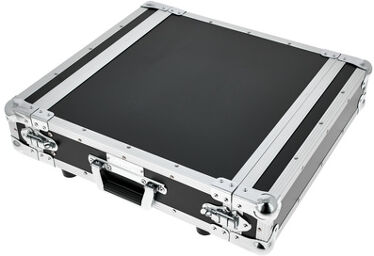 Rack 2U Double Door noir
