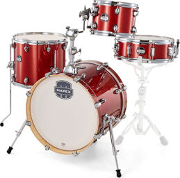 Mars Birch Bebop Shell Set OR Blood Orange Sparkle