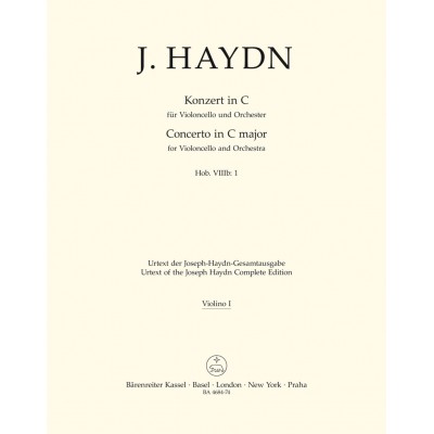 Haydn Joseph - Haydn J. - Konzert In C (violon 1)