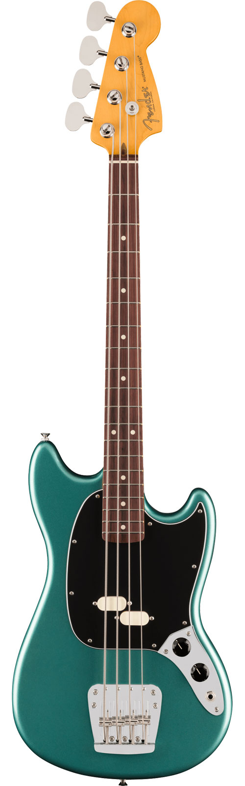 American Professional Classic Mustang Bass RW Faded Sherwood Green Metallic