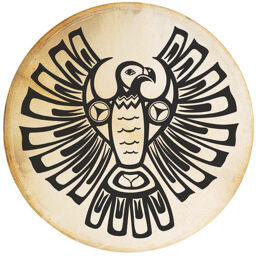 Terre Shaman Drum Thunderbird 50cm