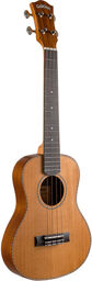 Cedar Concert Uku Solid Top EQ Naturel mat à pores ouverts
