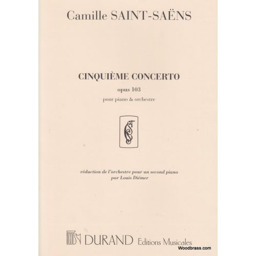 SAINT-saens - Concerto N 5 Op 103 - Piano et Orchestre