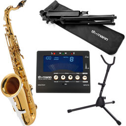 Saxophone Set 4 Tenor Noir