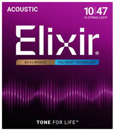 Elixir Polyweb Light 12 Str. Acoustic