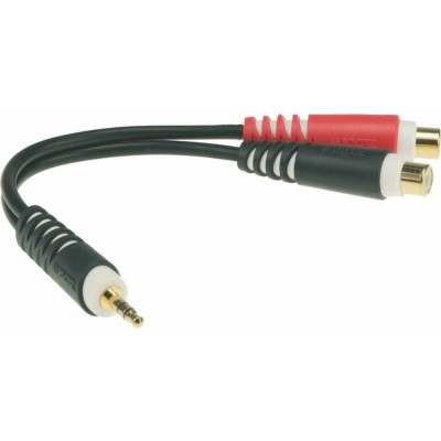 AYS-4 Adapt Y Stereo 20 CM Mini Jack - RCA