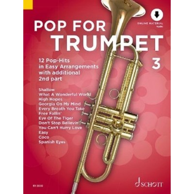 Bye Uwe - Pop For Trumpet Vol.3 + Audio Online - Trompette