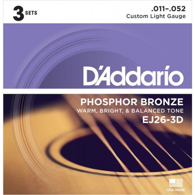 EJ26-3D 11-52 Phosphore Bronze