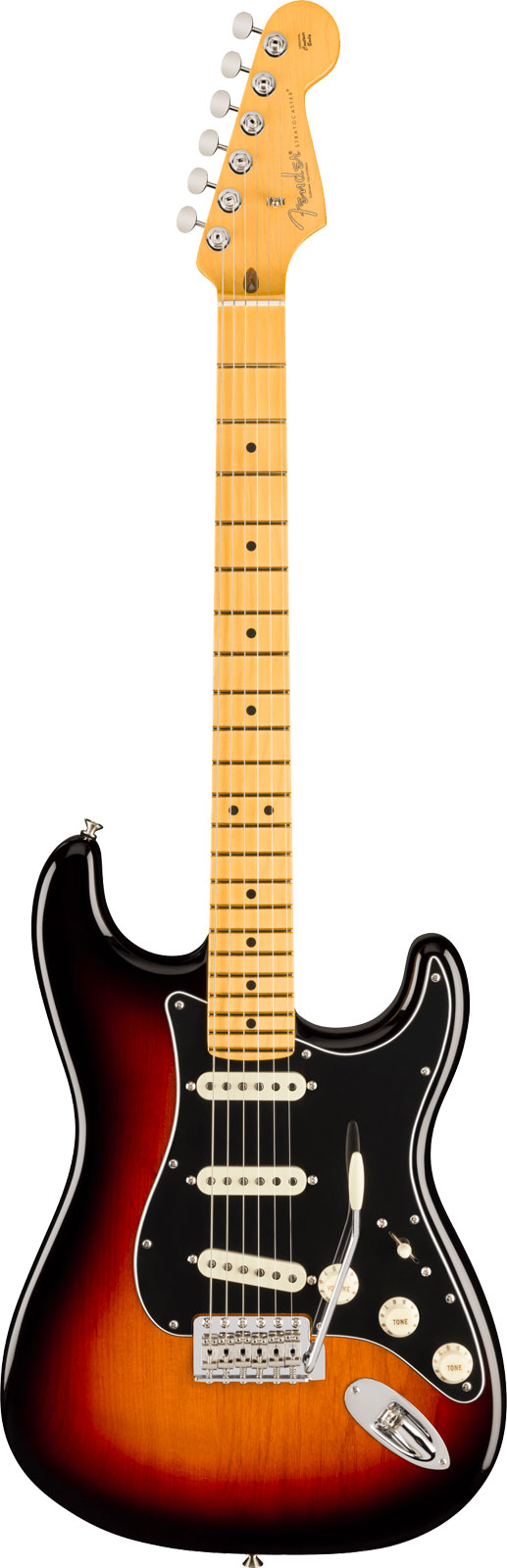 American Professional Classic Stratocaster MN 3-Color Sunburst
