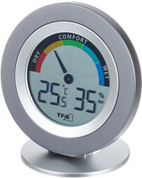 Cosy Thermo-Hygrometer SG Gris argent