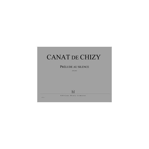 Canatchizy - Prélude Au Silence - Piano