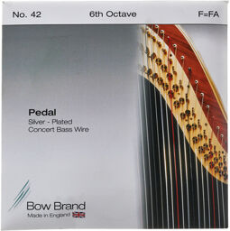 Pedal BW Silver 6th F No.42