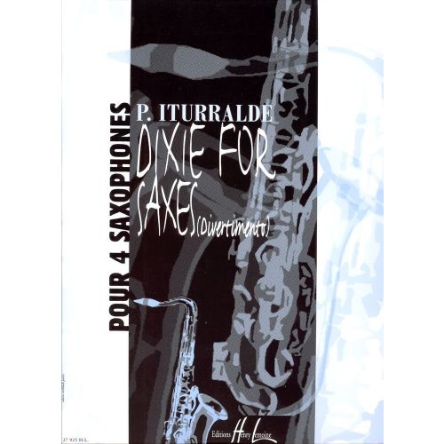 Iturralde - Dixie For Saxes - 4 Saxophones