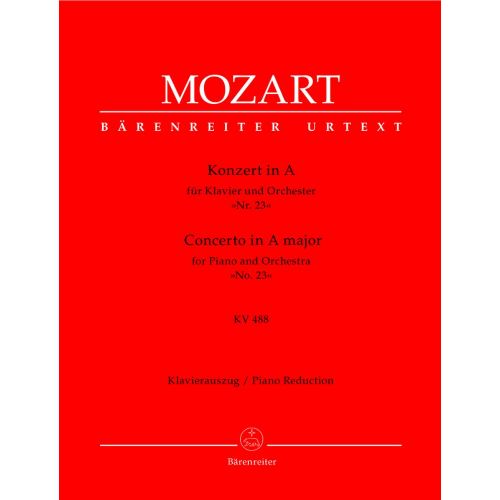 Mozart W.a. - Concerto N°23 En La Majeur KV 488 Pour Piano et Orchestre - 2 Pianos