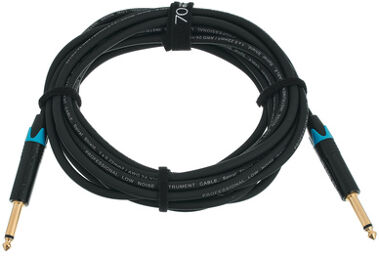 70th Instrument Cable 6m Noir