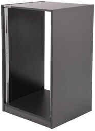 Studio Rack 18U 50 black Noir graphite