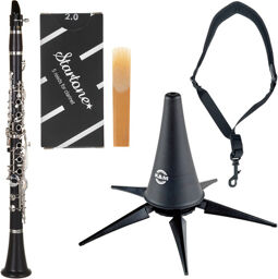 GCL-420 MKII Bb-Clarinet Set Noir