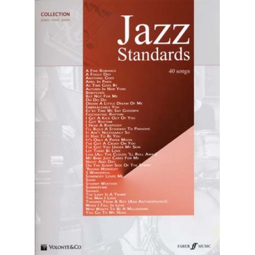 Jazz Standards Collection 40 Songs - PVG