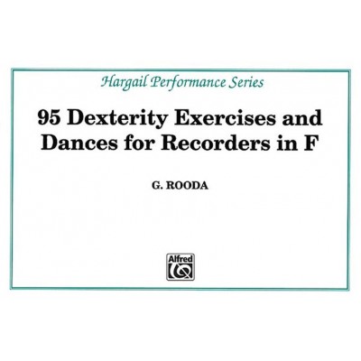Rooda - 95 Dexterity Exercises For Recorders In F