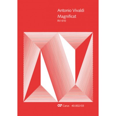 Vivaldi Antonio - Magnificat RV 610 - Vocal Score
