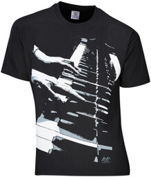 T-Shirt Piano Hands Lizenz M