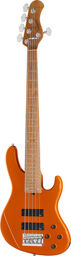 MetroExpress 24-5 Fret MO CAO Solid Candy Apple Orange Metallic