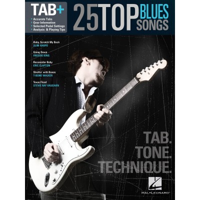Tab+ - 25 Top Blues Songs - Guitar Tab