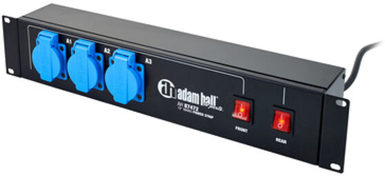 87472 Mains Power Strip 2U