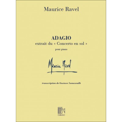 Ravel M. - Adagio - Piano