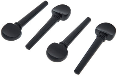 Cello Pegs Std. Ebony 1/4 Med.