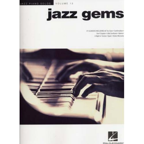 JAZZ PIANO SOLOS VOL.13 - JAZZ GEMS - PIANO