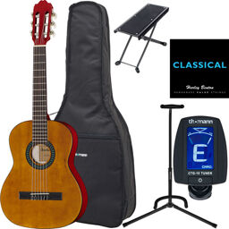 CG851 1/2 Classical Guitar Set Marron clair