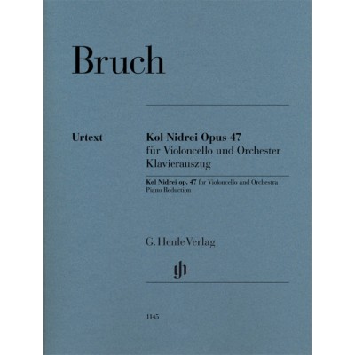 Bruch Max - Kol Nidrei Op.47 - Violoncelle & Piano