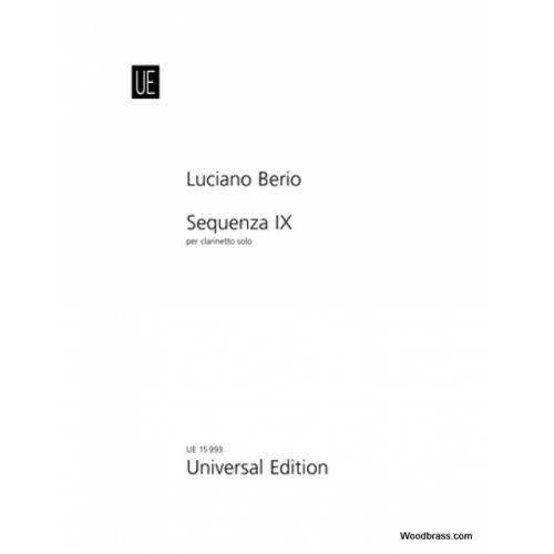 Berio L. - Sequenza Ixa - Clarinette
