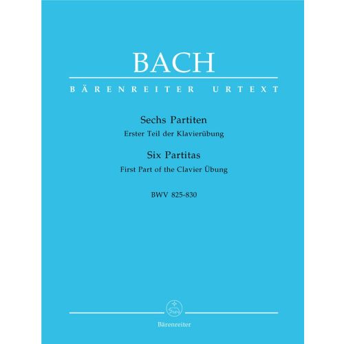 Bach J.S. - Six Partitas BWV 825-830 - Piano