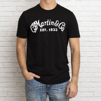 T-Shirt Martin Et Co Logo Black Xl