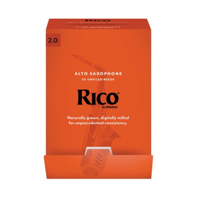 RJA0120-B50 - Anches Saxophone Alto Rico Par - FORCE2 (Pack 50)