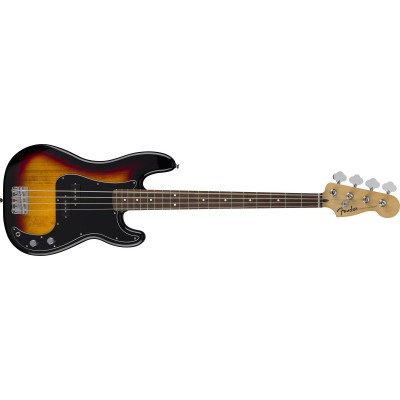 Standard Precision Bass LRL Black Pickguard 3-Color Sunburst