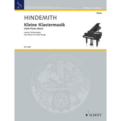 Hindemith - Little Piano Music Op. 45/4 - Piano