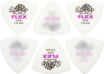 Tortex Flex Triangle 1.14 Blanc