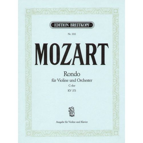 Moz W.A. - Rondo C-Dur Kv 373 - Violon, Piano