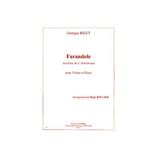 Bizet - Farandole (de L'arlésienne) - Violon et Piano