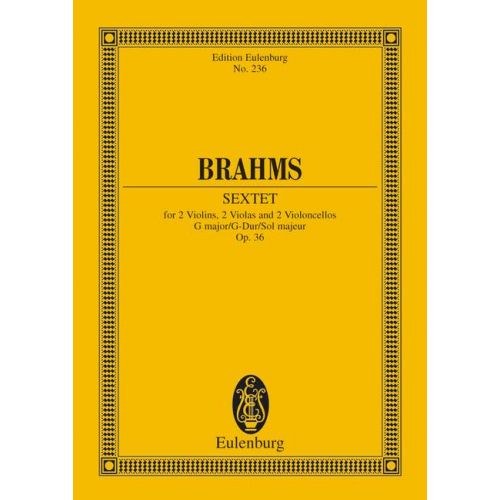 Brahms Johannes - String Sextet G Major Op. 36 - 2 Violins, 2 Violas And 2 Cellos