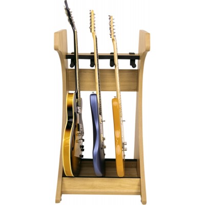 Stand Rack Elite 3 Guitares érable