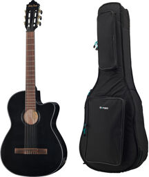 CG-400CE Thinline BK w/Bag Noir satiné